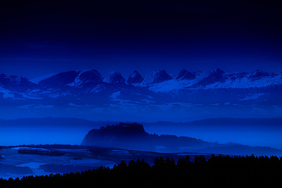 Akustikbilder Bergwelt &ndash; SCHALLSAUGER&reg; Licht und Akustik