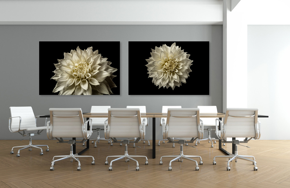 dahlie &ndash; Akustikbilder und Schallabsorber von SCHALLSAUGER&reg;