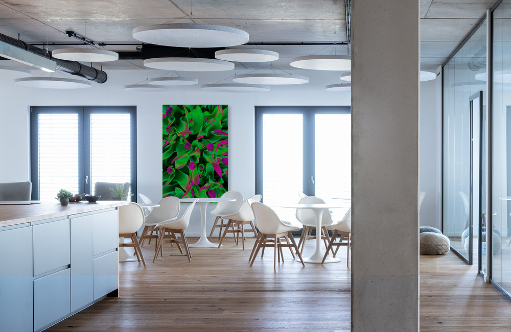 tulpen &ndash; Akustikbilder und Schallabsorber von SCHALLSAUGER&reg;