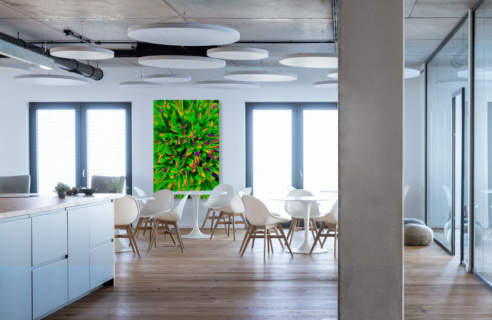 tulpen &ndash; Akustikbilder und Schallabsorber von SCHALLSAUGER&reg;