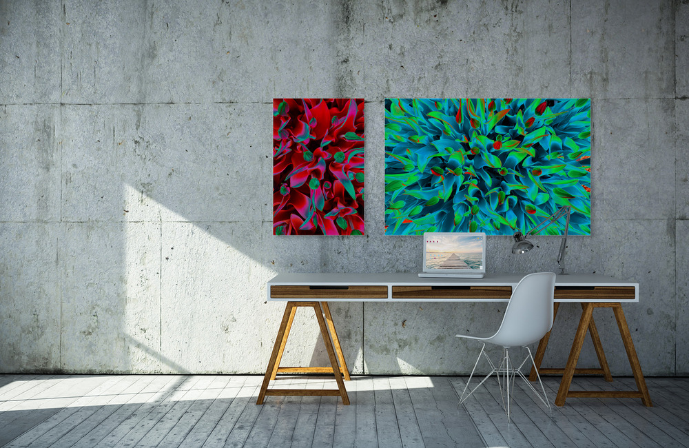 tulpen &ndash; Akustikbilder und Schallabsorber von SCHALLSAUGER&reg;