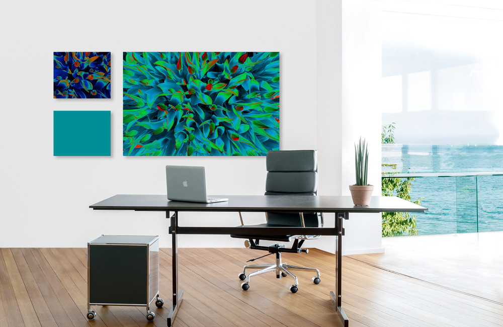 tulpen &ndash; Akustikbilder und Schallabsorber von SCHALLSAUGER&reg;