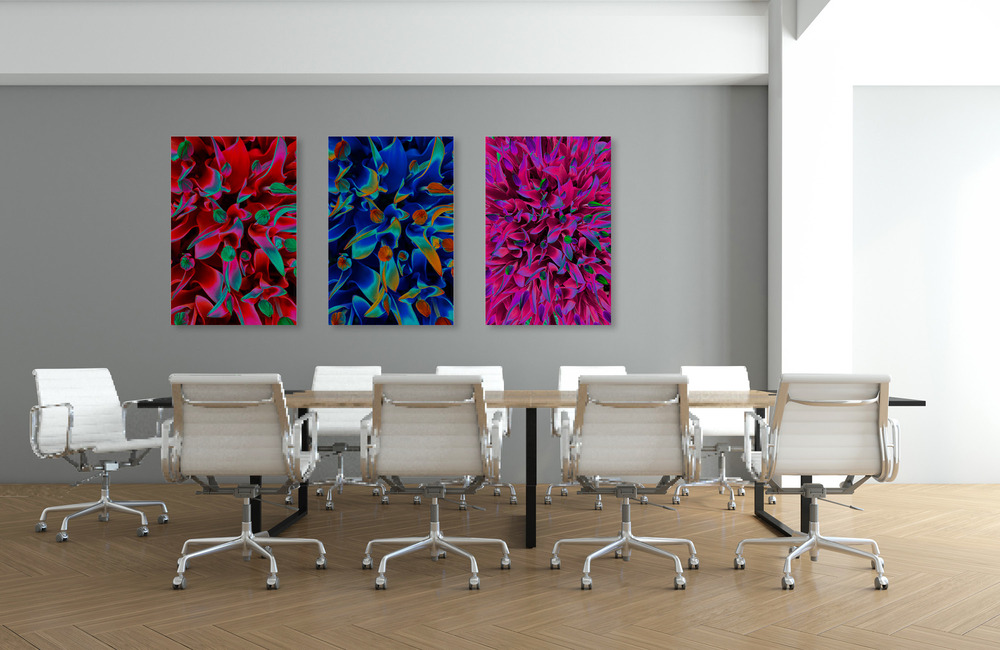 tulpen &ndash; Akustikbilder und Schallabsorber von SCHALLSAUGER&reg;