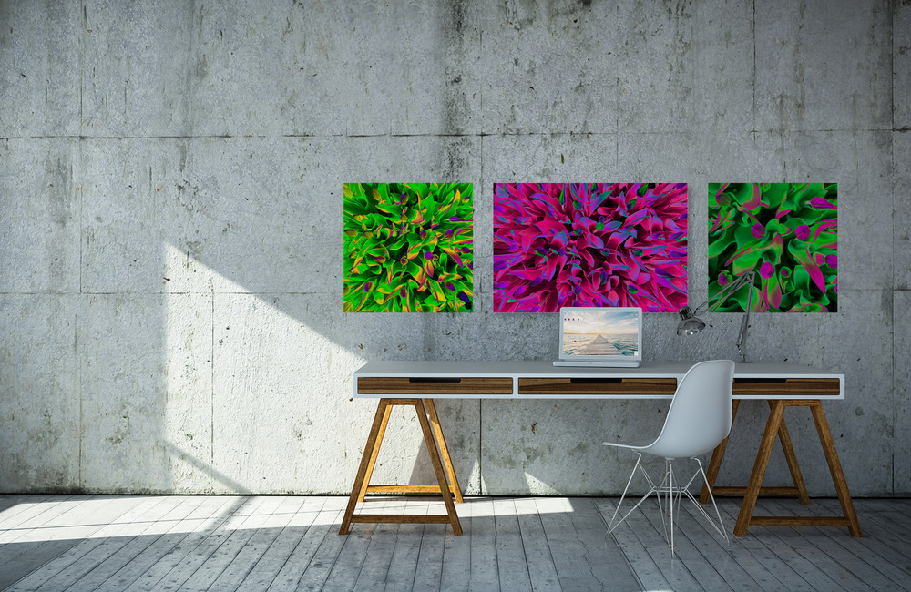 tulpen &ndash; Akustikbilder und Schallabsorber von SCHALLSAUGER&reg;