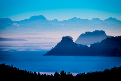 Akustikbilder Bergwelt &ndash; SCHALLSAUGER&reg; Licht und Akustik
