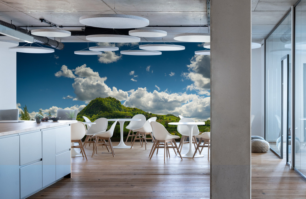 wolkenjagd hohentwiel &ndash; Akustikbilder und Schallabsorber von SCHALLSAUGER&reg;