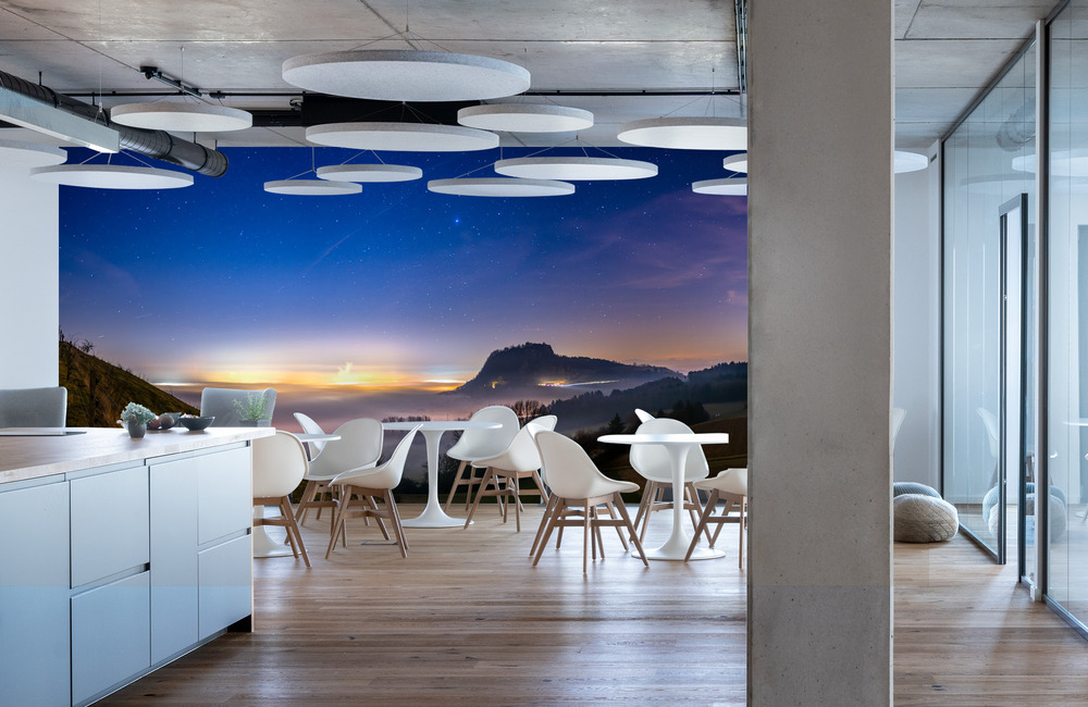 nebel licht &ndash; Akustikbilder und Schallabsorber von SCHALLSAUGER&reg;