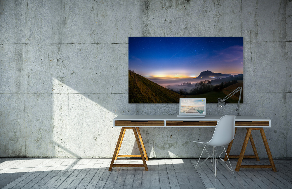 nebel licht &ndash; Akustikbilder und Schallabsorber von SCHALLSAUGER&reg;