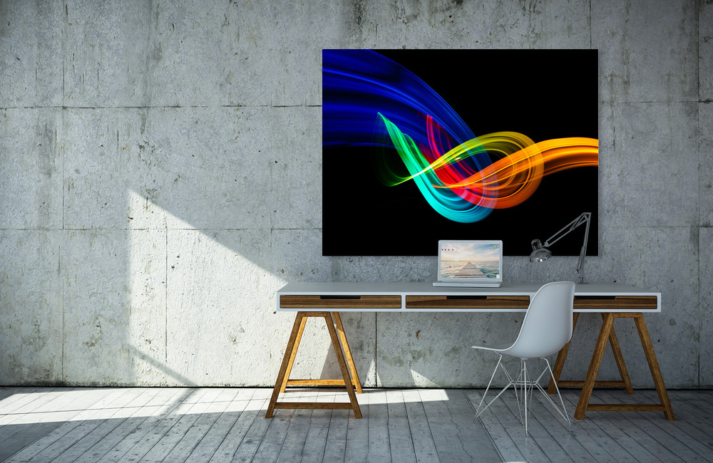 lichtspuren &ndash; Akustikbilder und Schallabsorber von SCHALLSAUGER&reg;