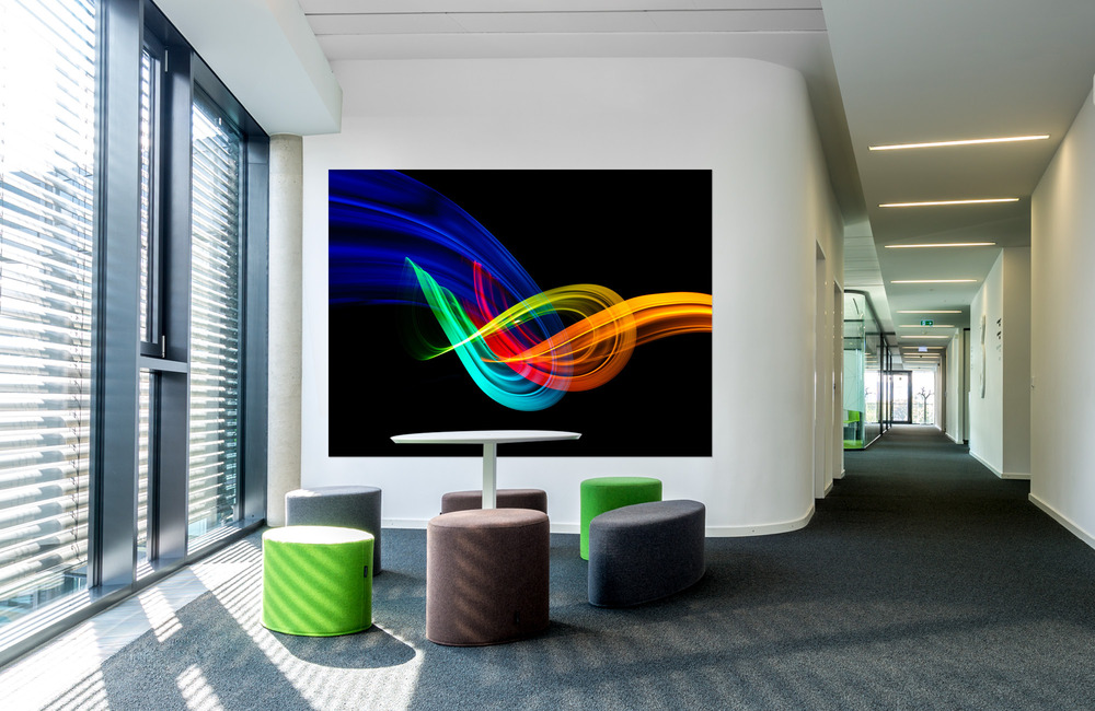 lichtspuren &ndash; Akustikbilder und Schallabsorber von SCHALLSAUGER&reg;