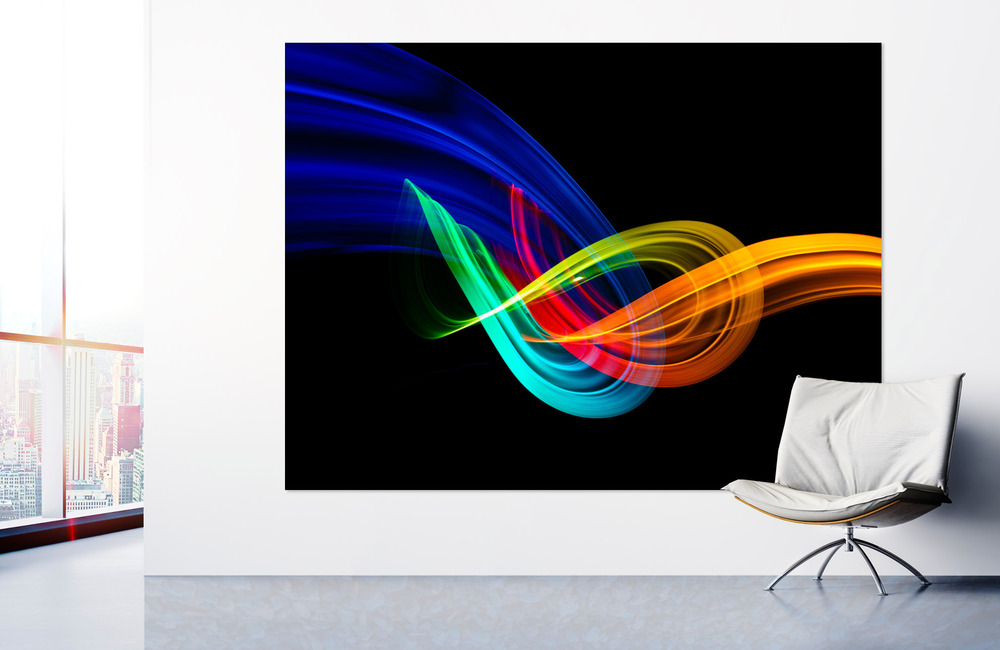 lichtspuren &ndash; Akustikbilder und Schallabsorber von SCHALLSAUGER&reg;