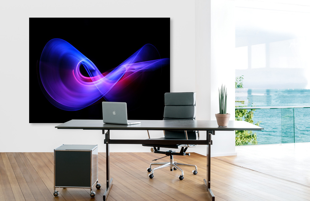 lichtspuren &ndash; Akustikbilder und Schallabsorber von SCHALLSAUGER&reg;