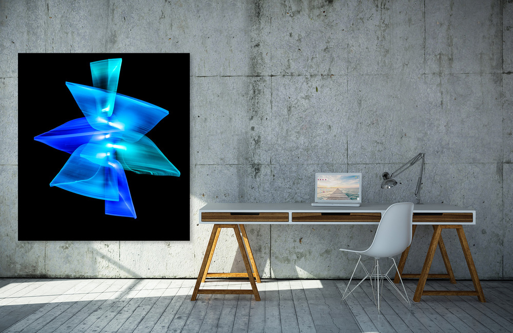 lichtspuren &ndash; Akustikbilder und Schallabsorber von SCHALLSAUGER&reg;