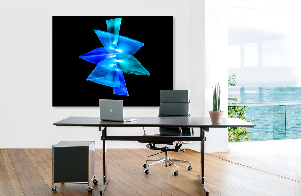 lichtspuren &ndash; Akustikbilder und Schallabsorber von SCHALLSAUGER&reg;