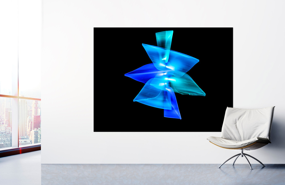 lichtspuren &ndash; Akustikbilder und Schallabsorber von SCHALLSAUGER&reg;