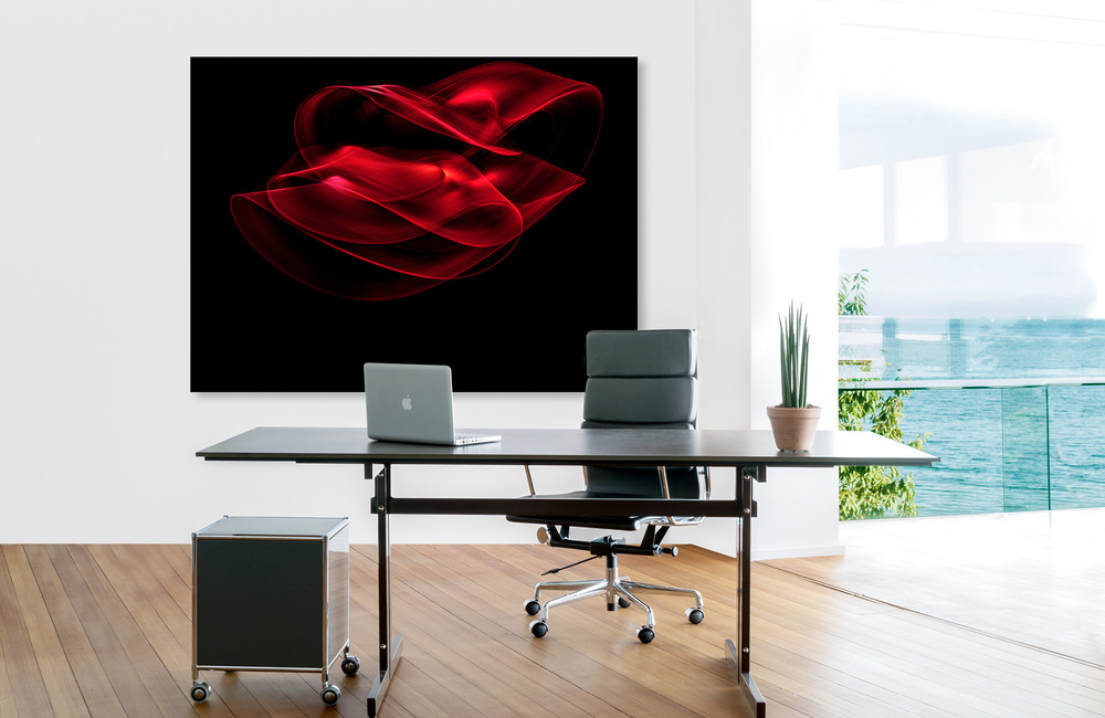 lichtspuren &ndash; Akustikbilder und Schallabsorber von SCHALLSAUGER&reg;