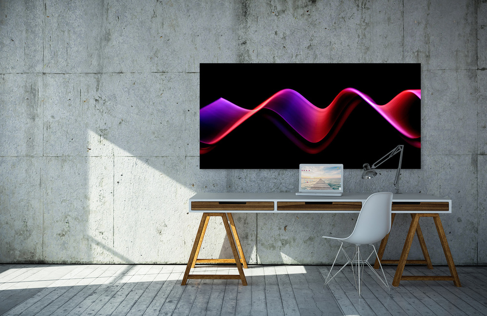 lichtspuren &ndash; Akustikbilder und Schallabsorber von SCHALLSAUGER&reg;