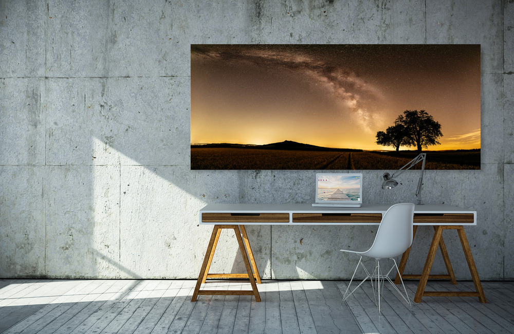 milchstrasse hohenstoffeln &ndash; Akustikbilder und Schallabsorber von SCHALLSAUGER&reg;