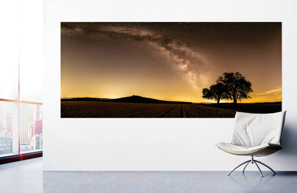 milchstrasse hohenstoffeln &ndash; Akustikbilder und Schallabsorber von SCHALLSAUGER&reg;