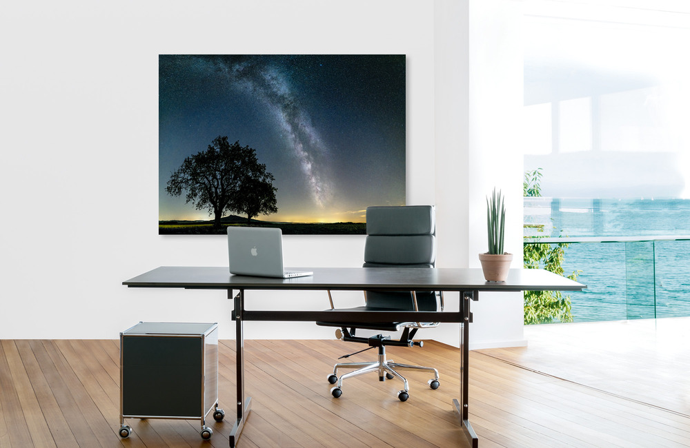 milchstrasse hegau &ndash; Akustikbilder und Schallabsorber von SCHALLSAUGER&reg;