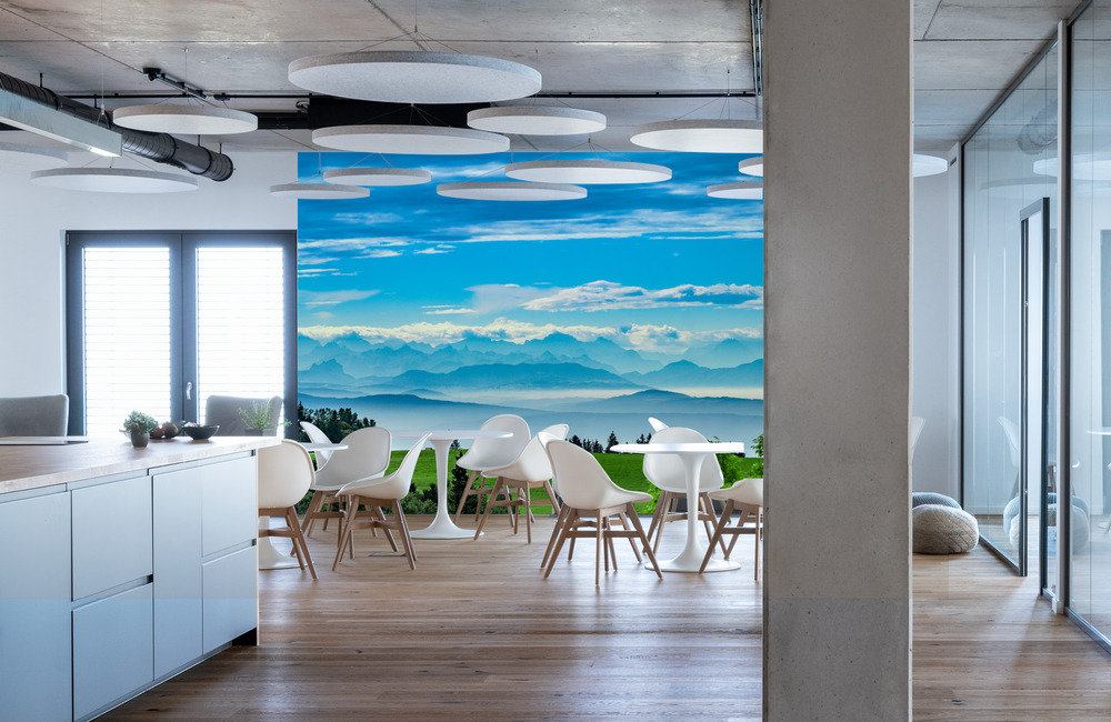 alpensicht hoechenschwand &ndash; Akustikbilder und Schallabsorber von SCHALLSAUGER&reg;