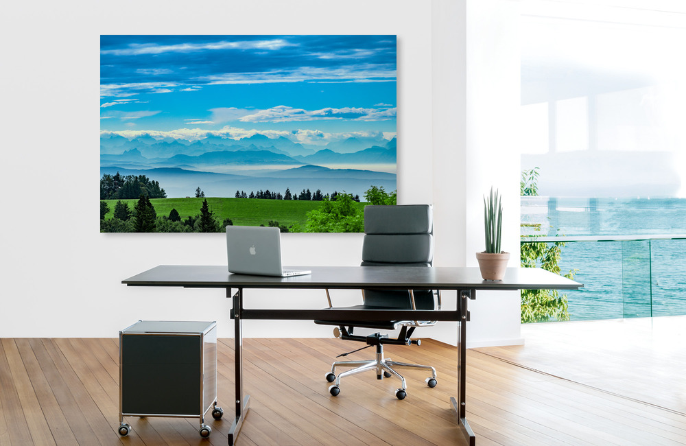 alpensicht hoechenschwand &ndash; Akustikbilder und Schallabsorber von SCHALLSAUGER&reg;