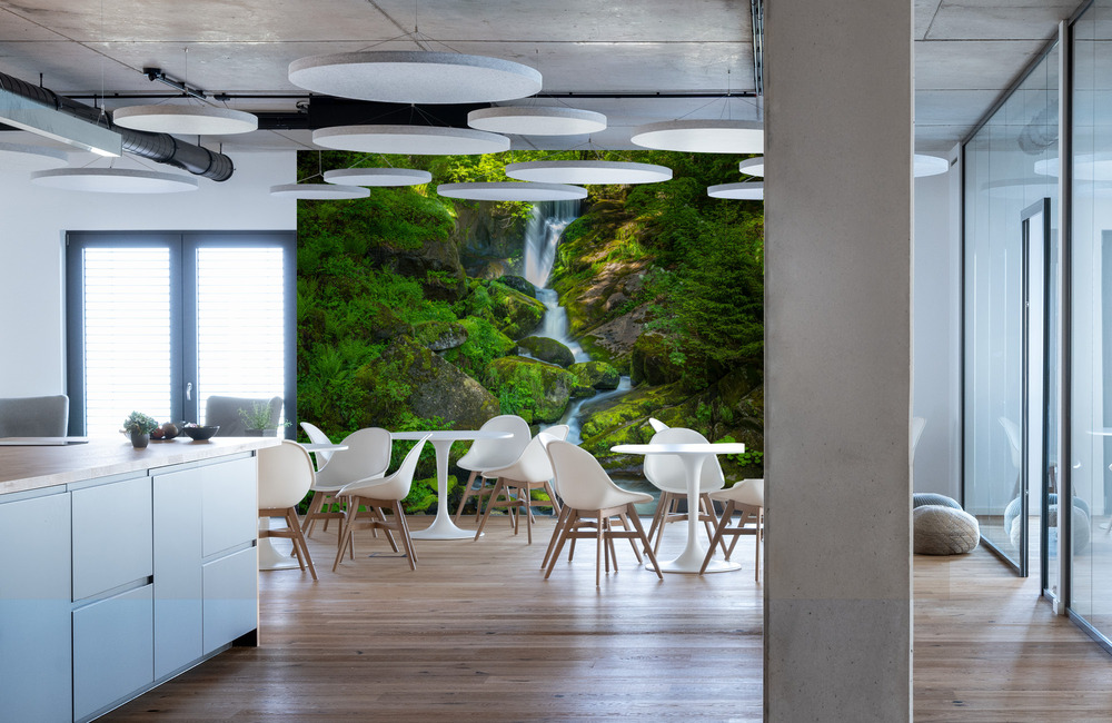 wasserfall triberg  &ndash; Akustikbilder und Schallabsorber von SCHALLSAUGER&reg;