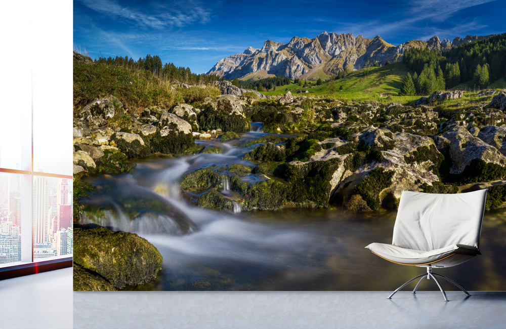 bergbach saentis &ndash; Akustikbilder und Schallabsorber von SCHALLSAUGER&reg;