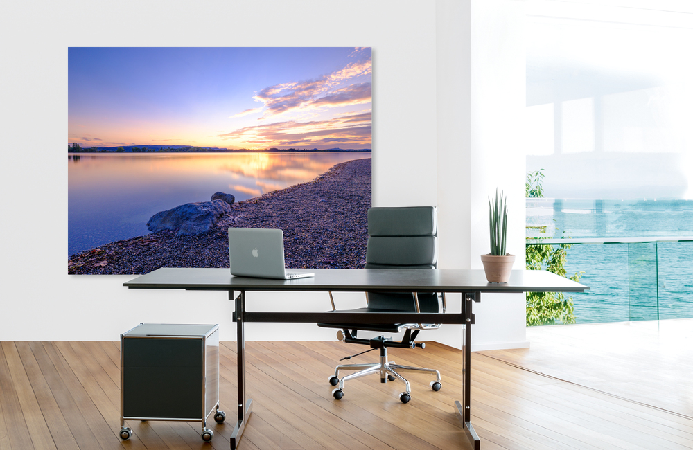 markelfingen abendstimmung &ndash; Akustikbilder und Schallabsorber von SCHALLSAUGER&reg;