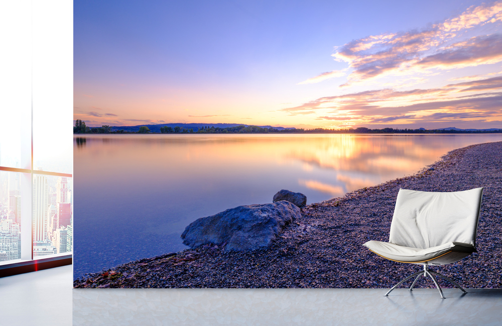 markelfingen abendstimmung &ndash; Akustikbilder und Schallabsorber von SCHALLSAUGER&reg;