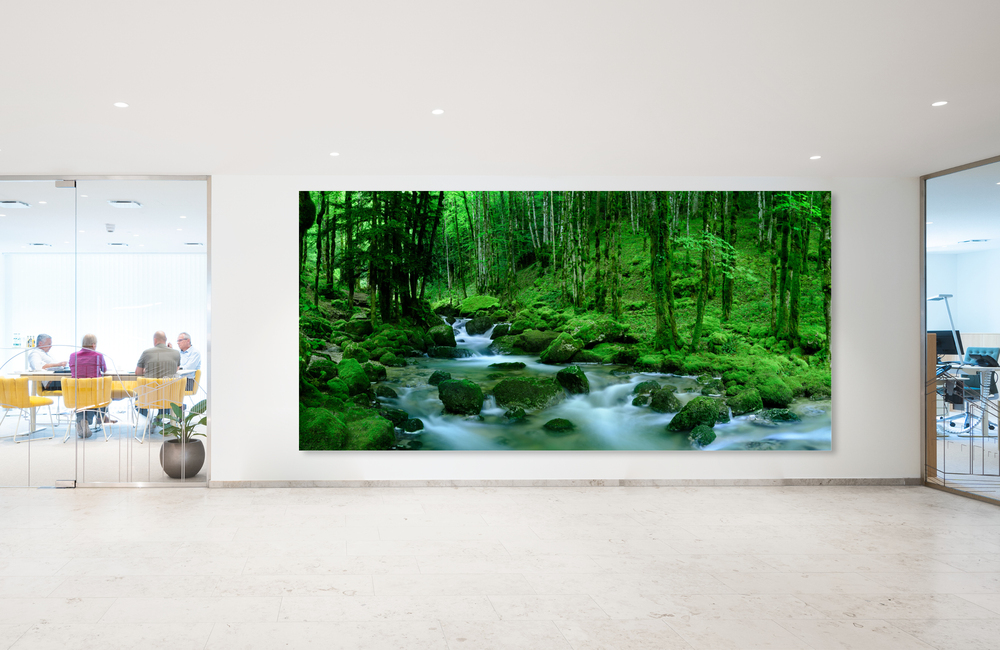 foret de cascade 2 &ndash; Akustikbilder und Schallabsorber von SCHALLSAUGER&reg;