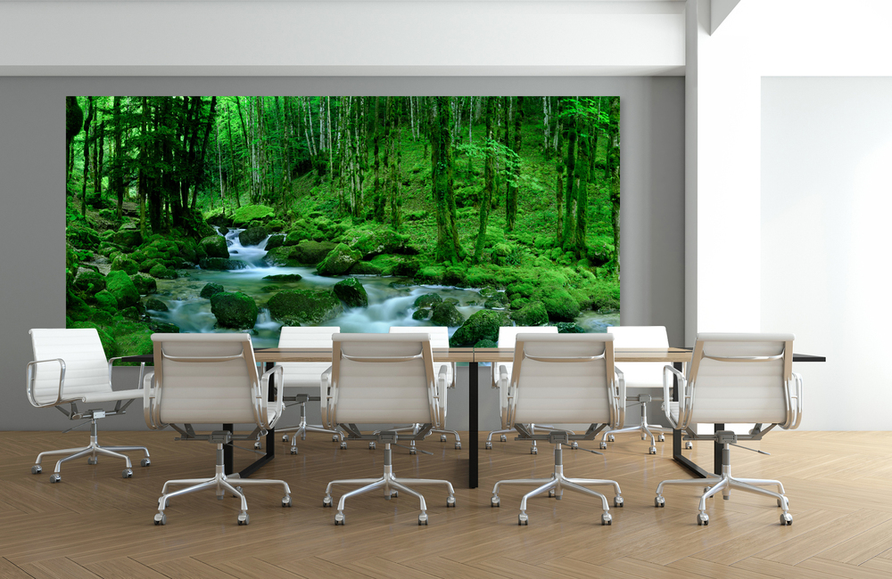 foret de cascade 2 &ndash; Akustikbilder und Schallabsorber von SCHALLSAUGER&reg;