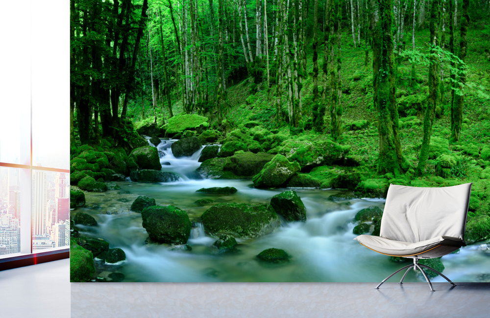 foret de cascade 2 &ndash; Akustikbilder und Schallabsorber von SCHALLSAUGER&reg;