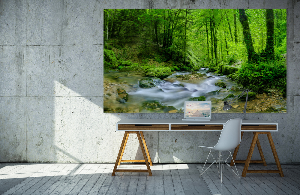 foret de cascade_1 &ndash; Akustikbilder und Schallabsorber von SCHALLSAUGER&reg;