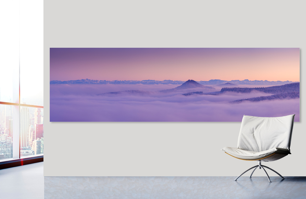 nebelmeer &ndash; Akustikbilder und Schallabsorber von SCHALLSAUGER&reg;