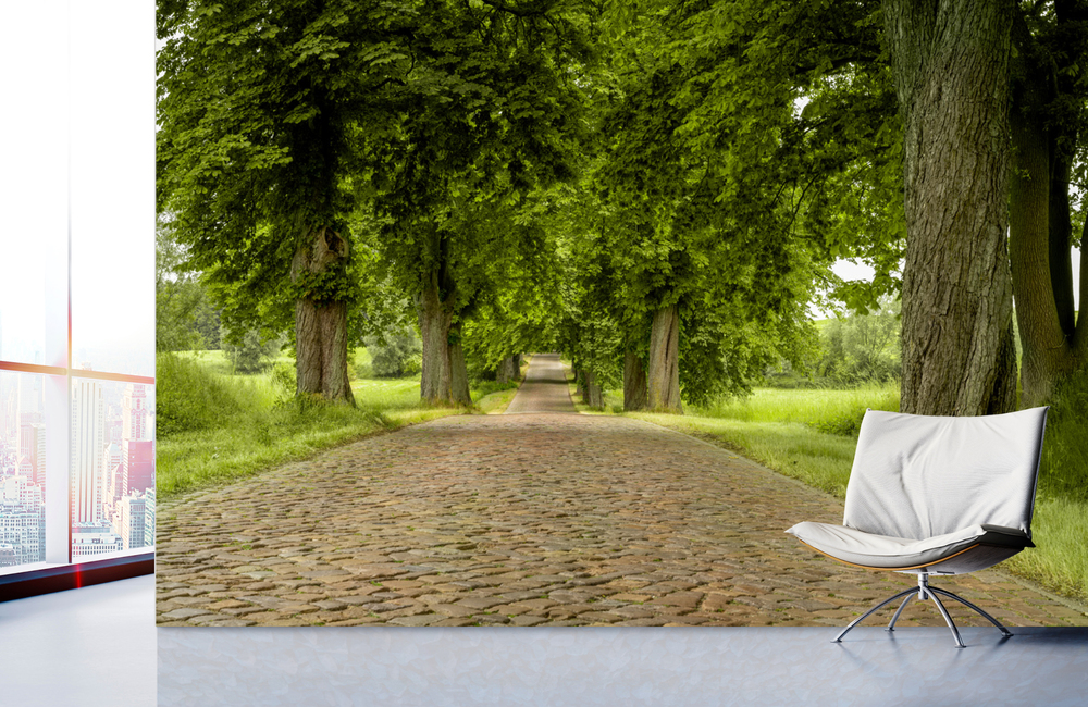 allee &ndash; Akustikbilder und Schallabsorber von SCHALLSAUGER&reg;