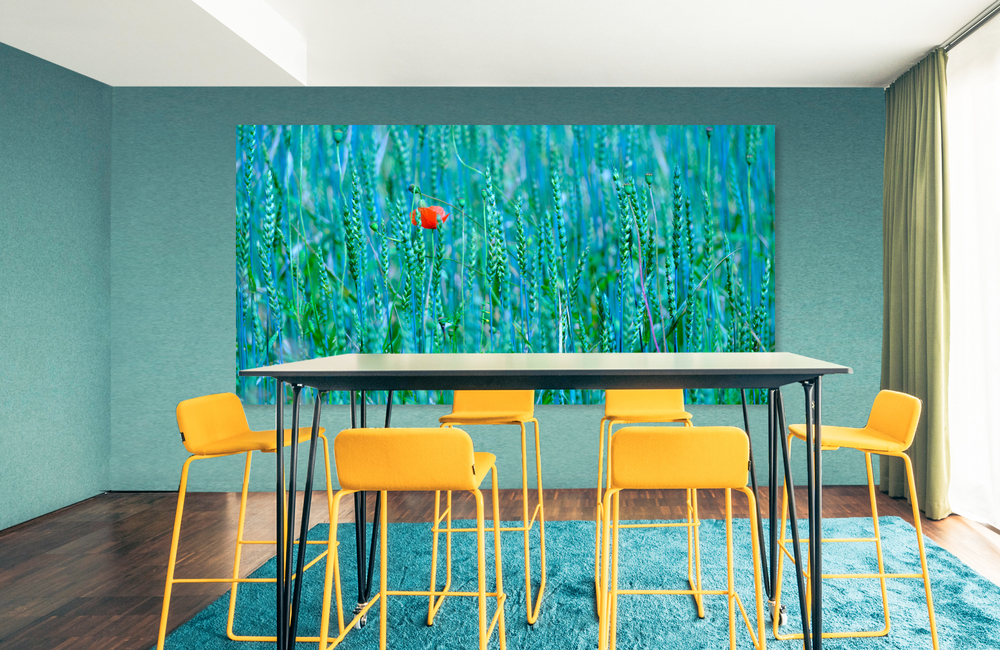 mohnblume_1 &ndash; Akustikbilder und Schallabsorber von SCHALLSAUGER&reg;