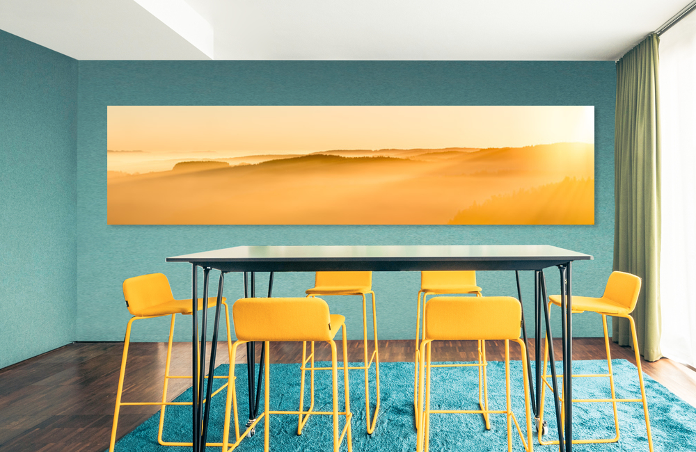 höchenschwand nebelmeer 1 &ndash; Akustikbilder und Schallabsorber von SCHALLSAUGER&reg;