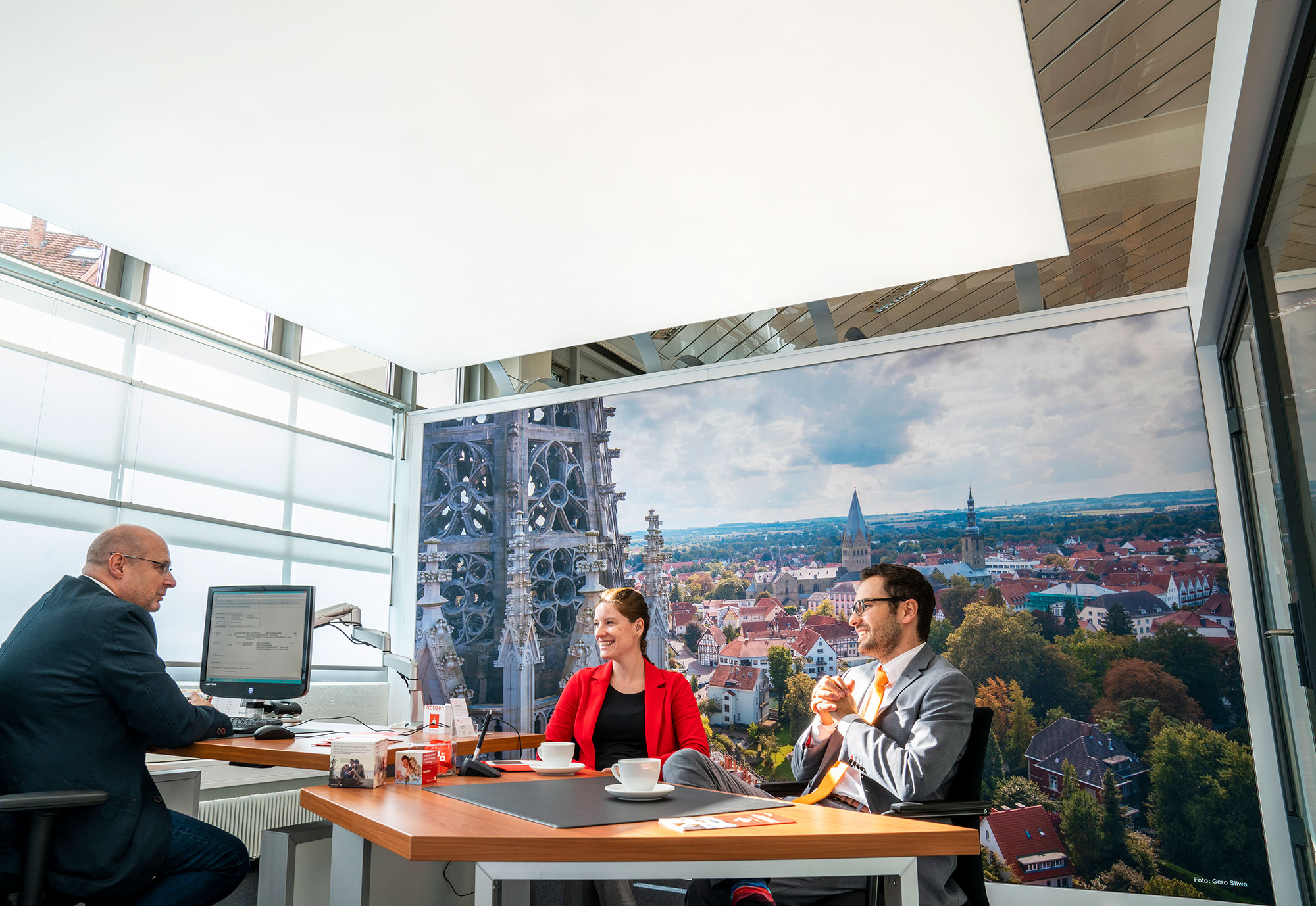 Banken, Kanzleien &ndash; Akustikbilder und Schallabsorber von SCHALLSAUGER&reg;