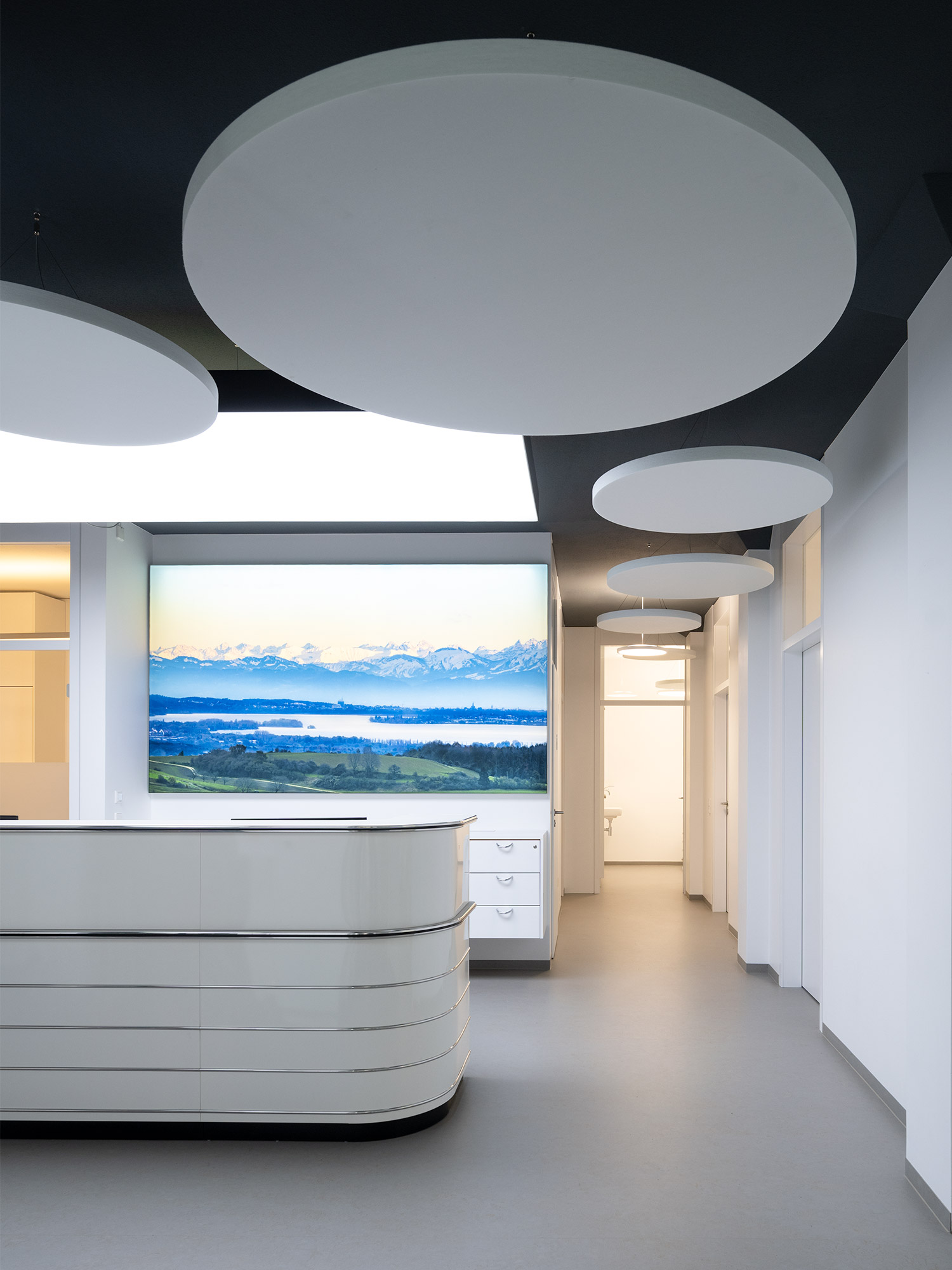Kliniken, Arztpraxen – Akustikbilder und Schallabsorber von SCHALLSAUGER® Kliniken, Arztpraxen – Akustikbilder und Schallabsorber von SCHALLSAUGER®