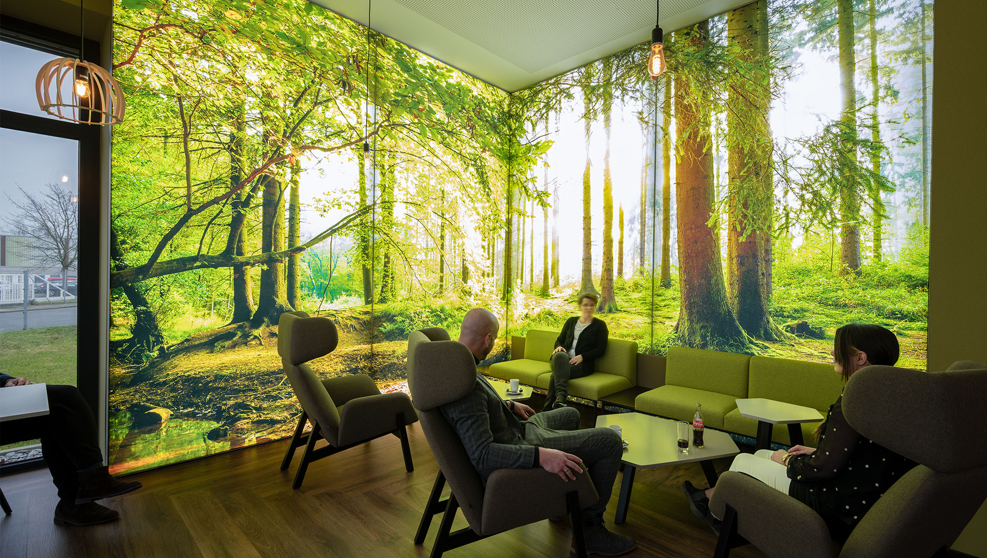 Hotellerie, Gastronomie &ndash; Akustikbilder und Schallabsorber von SCHALLSAUGER&reg;