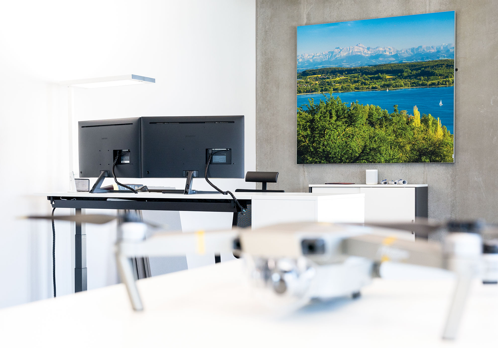 Schallschutzbild Basic Wall &ndash; SCHALLSAUGER&reg; Licht und Akustik