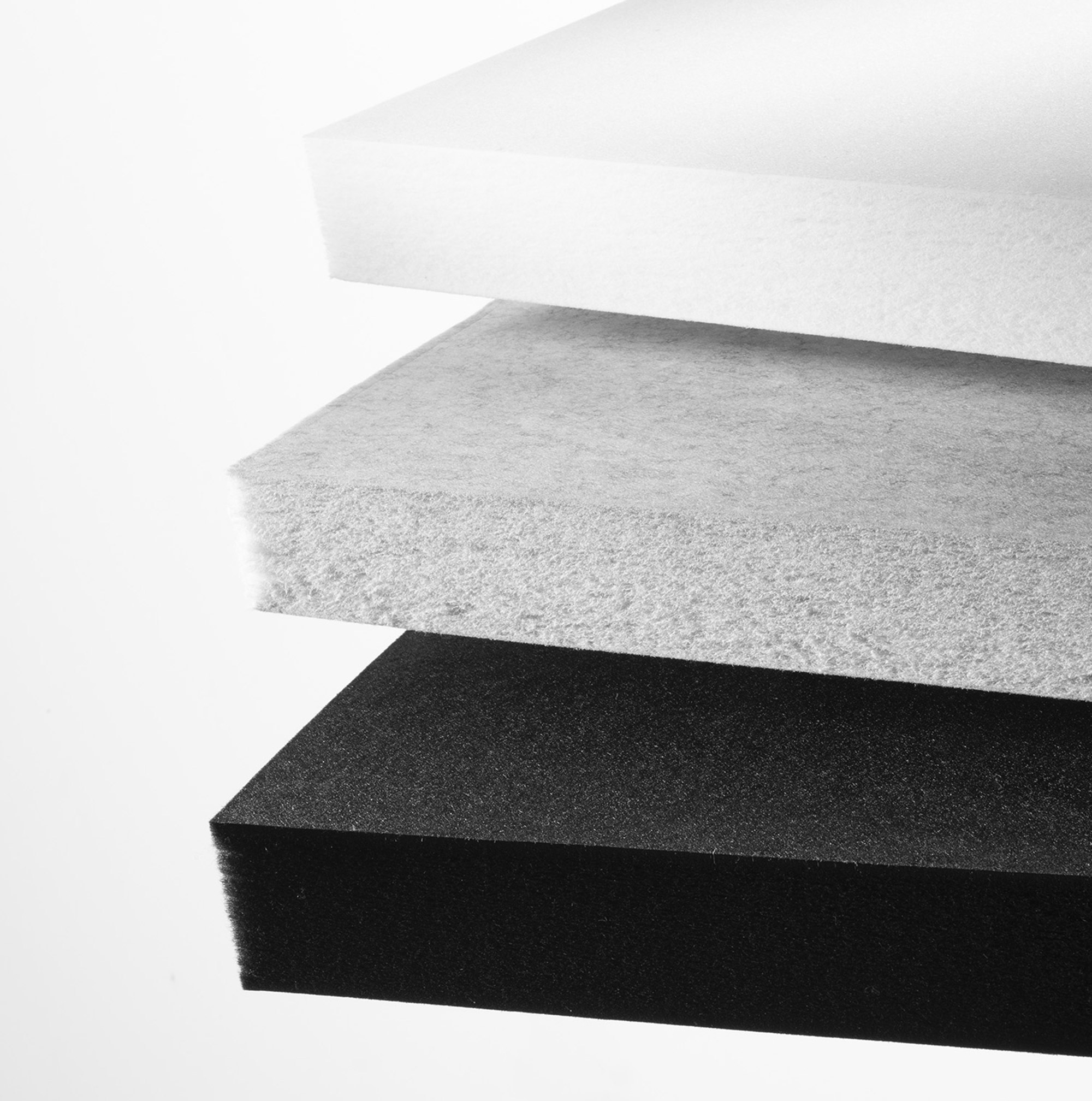 Schallabsorber Schallsauger Frameless in drei Grundfarben