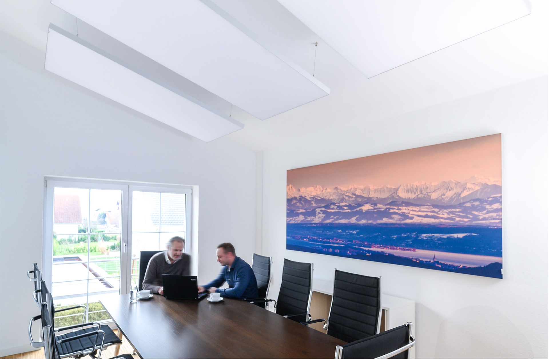 Sky Horizontal &ndash; Akustikbilder und Schallabsorber von SCHALLSAUGER&reg;