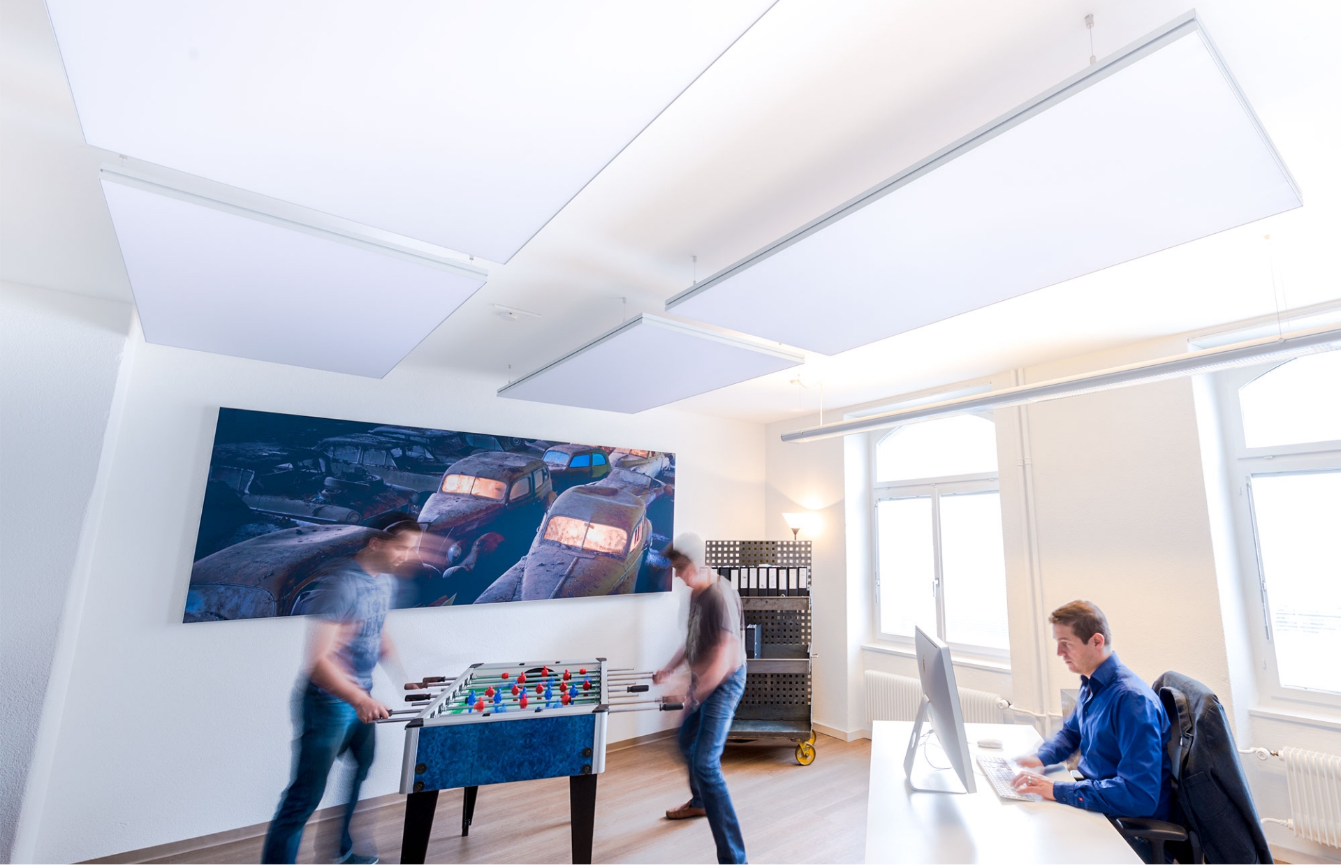 Sky Horizontal &ndash; Akustikbilder und Schallabsorber von SCHALLSAUGER&reg;