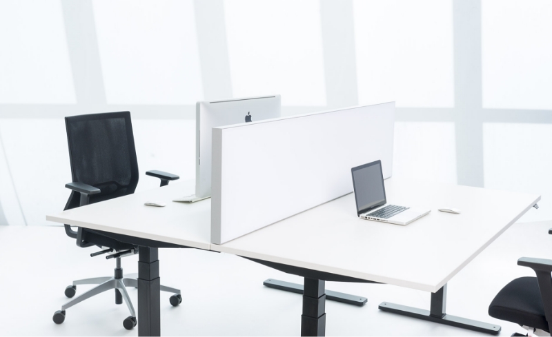 Schallabsorber auf dem Tisch &ndash; SCHALLSAUGER&reg; Licht und Akustik