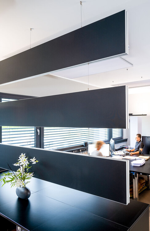 Sky Vertical &ndash; Akustikbilder und Schallabsorber von SCHALLSAUGER&reg;