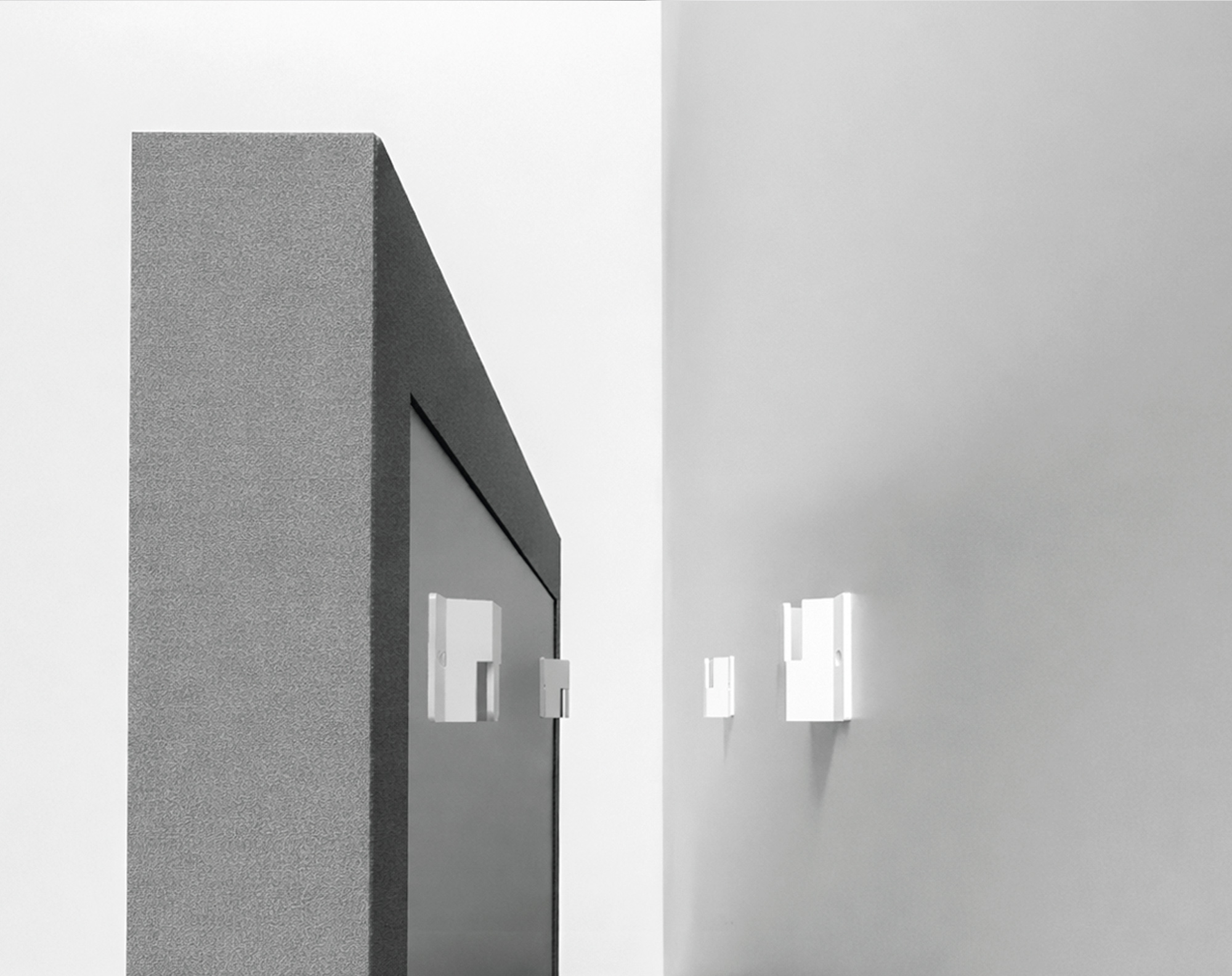 Schallabsober an Wand