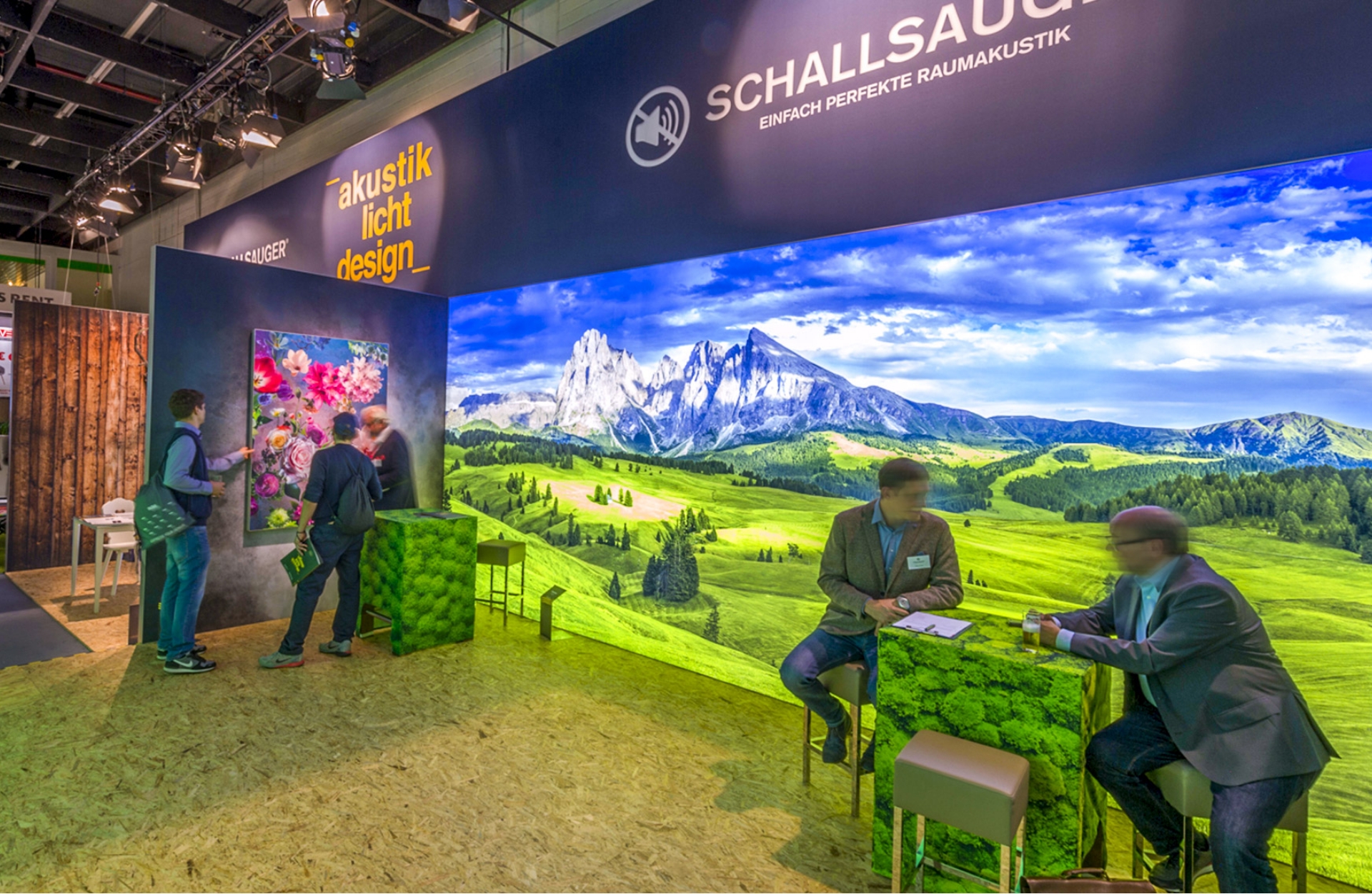 Expo &ndash; Akustikbilder und Schallabsorber von SCHALLSAUGER&reg;