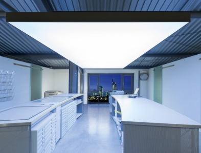 Schallabsorber Decke &ndash; SCHALLSAUGER&reg; Licht und Akustik